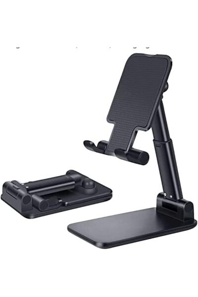 Tahtakale Dünyası Masa üstü tablet telefon standı katlanabilir stand ofis masası için telefon tablet tutucu