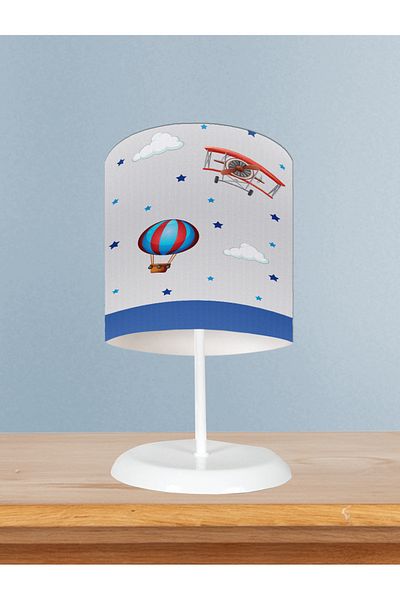 MEKTA HOME Airplane and Balloon Patterned Baby and Kids Lampshade - Room