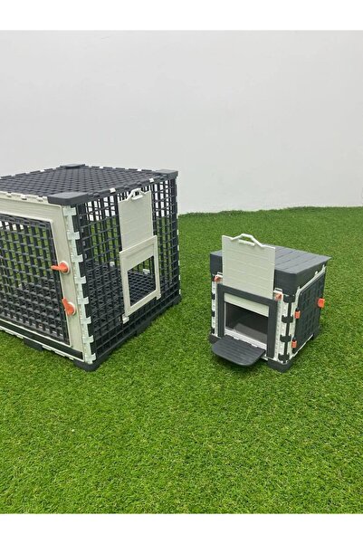 Leganest , GİNEPİG KAFESİ TEMİZİK TAVALI UYKU ODALI KATLANABİLİR YP40GP