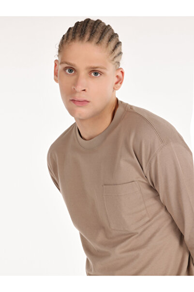 Colin's Μπεζ ανδρικό μπλουζάκι - U. Kol