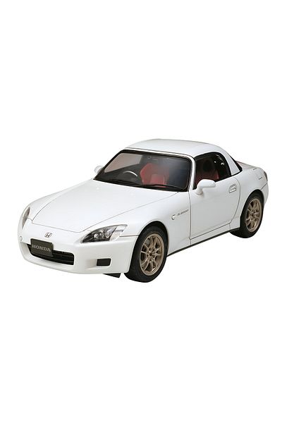 TAMIYA 1/24 Honda S-2000 (2001 Version) Plastic Car Model Kit, Disassembled Hobby Set