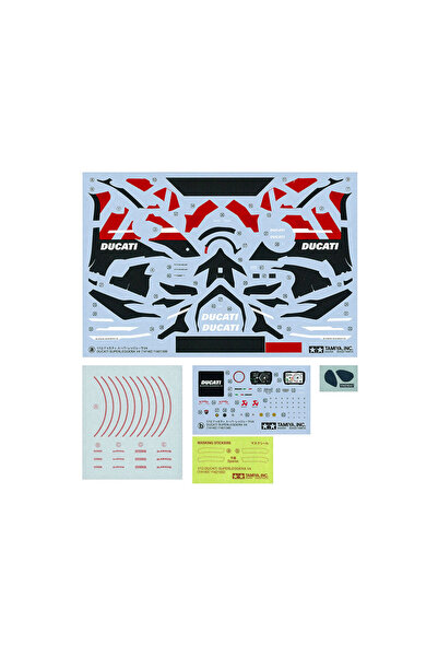 TAMIYA 1/12 Ducati Superleggera V4 Plastik Motosiklet Maket Kiti, Demonte Hobi Seti