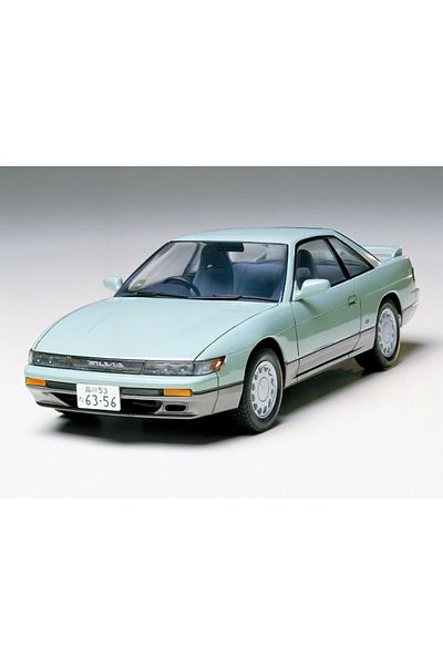 TAMIYA 1/24 Nissan Silvia K's Plastic Car Model Kit, Disassembled Hobby Set