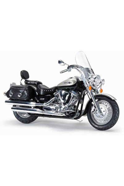 TAMIYA 1/12 Yamaha Xv1600 Roadstar Custom Plastik Motosiklet Maket Kiti, Demo...