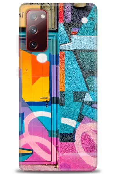 MRCİLETİSİM Case for Samsung Galaxy S20 Fe Case Hd Printed Case - Print Nest + Full Screen Protector