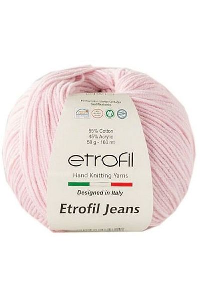 Etrofil 33 Light Pink Amigurumi And Punch Thread