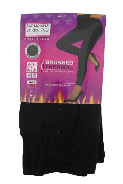 bejamonti Γυναικείο Μαύρο Λούτρινο Θερμικό Κολάν