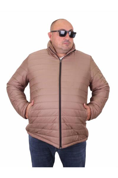 MocGrande Large Size Jessica Water Repellent Coat 22820 Mink