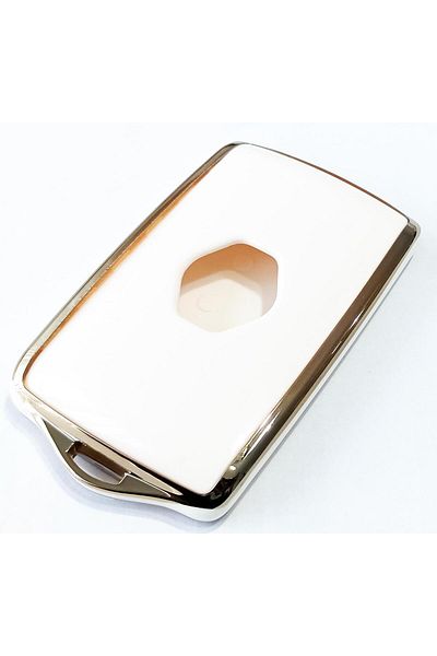 skilit samsun oto kilit Renault Megane 4 Kadjar Koleos Talisman Dacia Nano Card Case Controller Case White