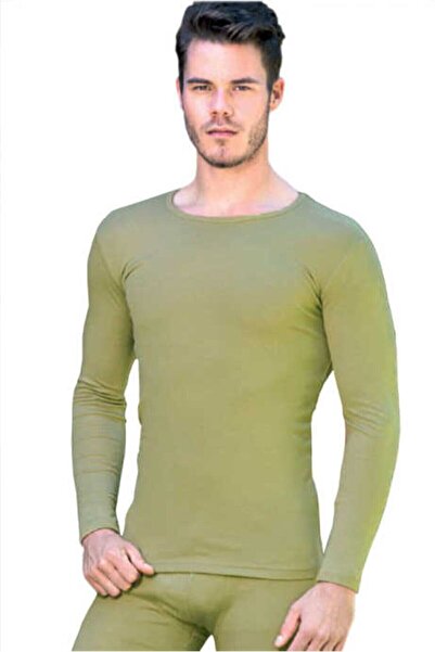 j.j.jilly jolly baby&kids Men's Khaki Thermal Top Underwear