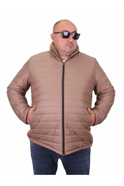 Starbattal Large Size Jessica Water Repellent Coat 22820 Mink