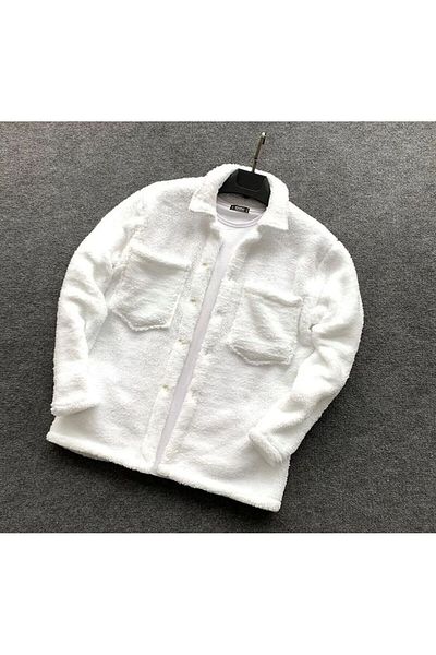 LEYEL Moda Unisex Thick Winter Plush shirt