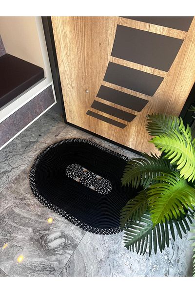MONALİKA ,Wicker Mat, Bath Mat, Door Mat, Decor, Carpet, Mat jute