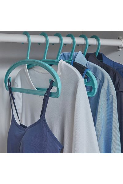 IKEA Turquoise SLIBB hanger 3 pcs Dress 3 Pieces Plastic