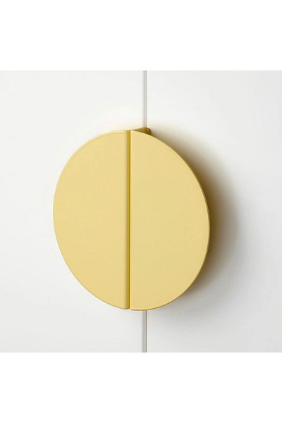 IKEA Mâner BEGRIPA galben 130 mm 2 buc
