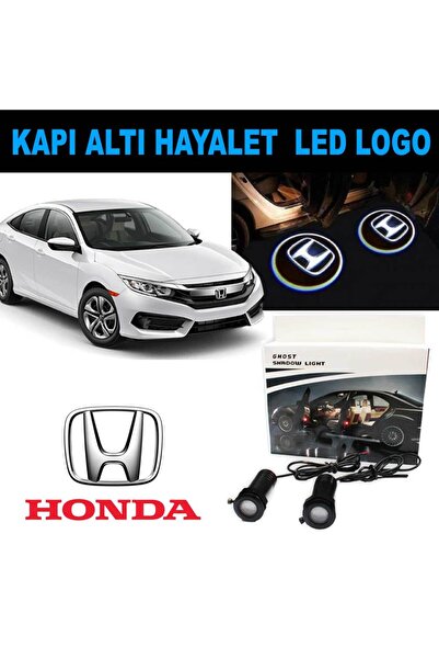 Star Klips Kapı Altı 3D Hayalet LED Logo Honda