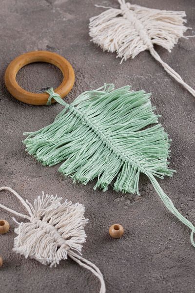 Bevella Macrame Cord Τυλιγμένο σχοινί μακραμέ μονό στριφτό 3 mm Σχοινί βαμβακερό πολυεστέρα μακραμέ 2 x 250 gr