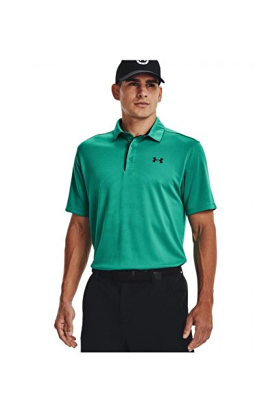 Under Armour 1290140 Tech Polo Yeşil Erkek T-Shirt