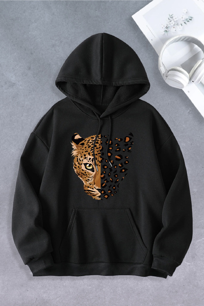 Ciel Lune للجنسين النساء الرجال ليوبارد البلوز المعتاد