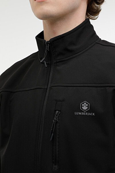 lumberjack ML SOFTSHELL TRCK TOP 3PR Black Men's Softshell