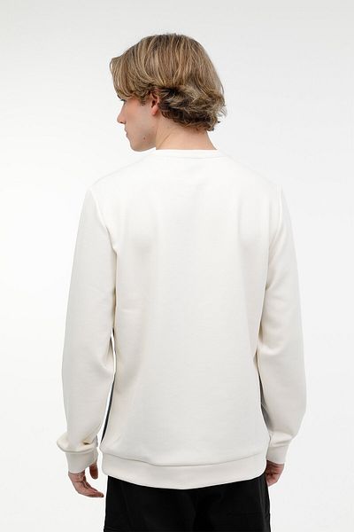 lumberjack Ml Madrid-C 16Ty606 3Pr Ecru Men's Sweatshirt