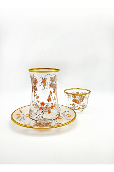ÖzcamKristal 6 Kişilik 18 Parça Şölen Çay Bardak Takımı – Şık ve Dayanıklı So...