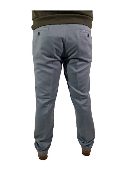 DYNAMO Men's Classic Cut Linen Trousers-1328