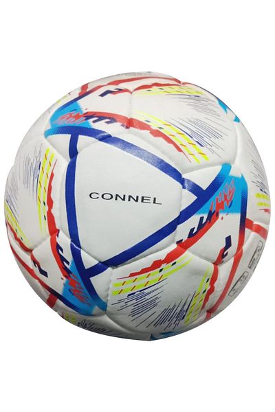 Delta Pump not included Connel Hand Stitched Size 5 Dura-Strong Soccer Ball Size 5 Black