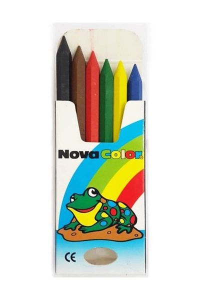 Nova Color Crayon Crayon 6 Pack