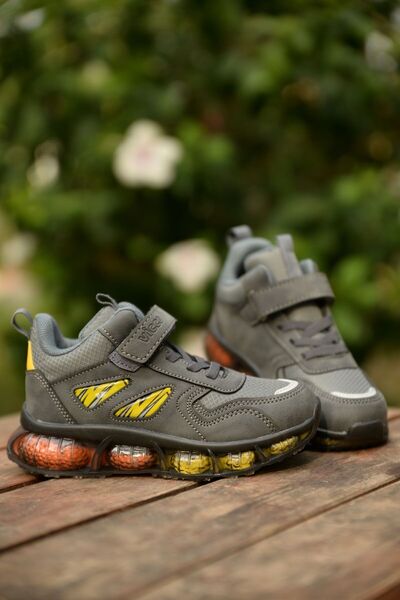 Vicco Παιδικές ορθοπεδικές μπότες με ζεστή επένδυση, αδιάβροχη αντιολισθητική σόλα, ελαφριά, άνετα, γκρι παιδικά μποτάκια