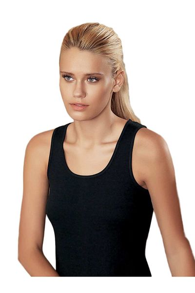Şahinler Tricou pentru femei, 100% bumbac, mărime mare, cu bretele colorate