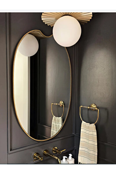 MKS Design Asimetrik Duvar Aynası / Konsol Aynası / Duvar Dekor Ayna