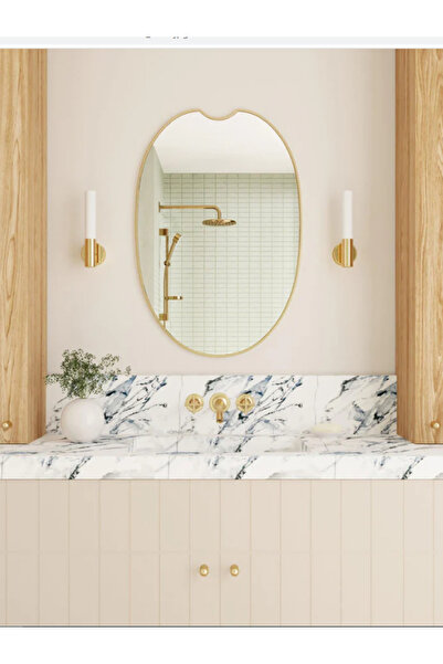 MKS Design Asimetrik Duvar Aynası / Konsol Aynası / Duvar Dekor Ayna