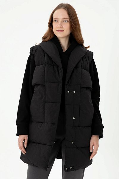 U.S. Polo Assn. WOMEN'S BLACK VEST