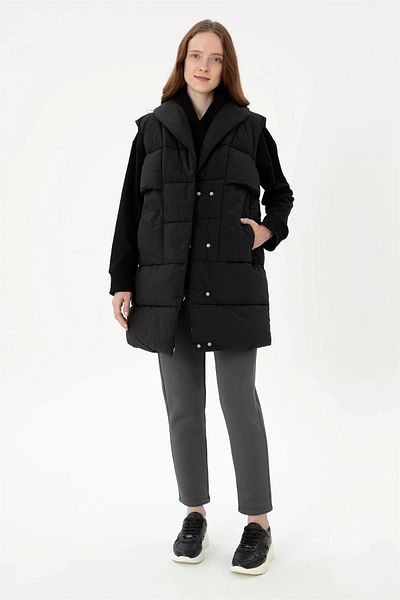 U.S. Polo Assn. WOMEN'S BLACK VEST