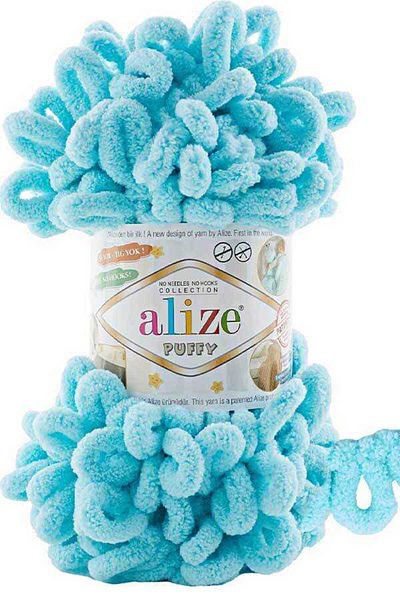 Alize ALIZE PUFFY 100 GR SINGUR 128 ALBASTRU