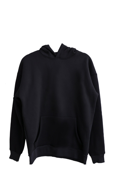 Unisex %100 Pamuk Arka Baskılı Kapşonlu Sweatshirt