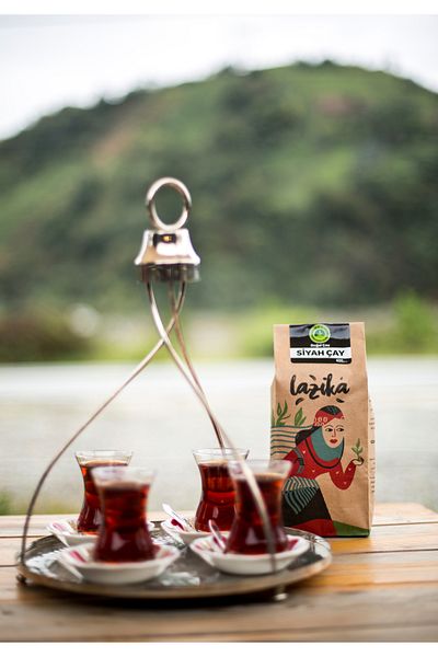 LAZİKA (SET OF 2) Black Tea 400 G Black Tea with Bergamot 350 G