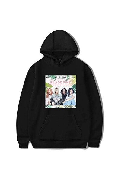 Vordevia Unisex BLACKPINK majica sa kapuljačom Model55