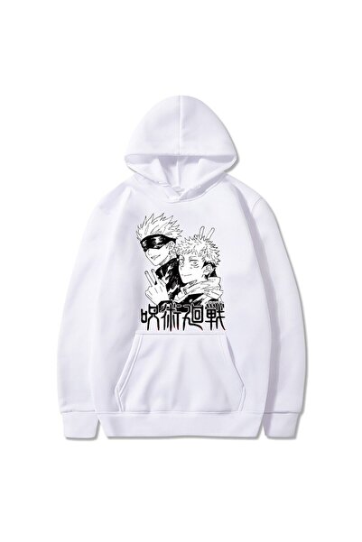 Vordevia Unisex Jujutsu Kaisen modni printani dukserice