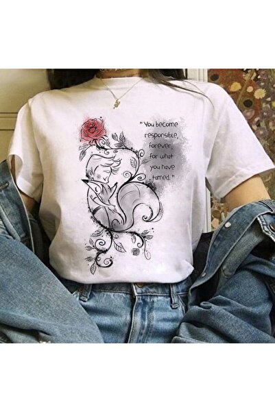 Vordevia Tricou cu grafică de modă în stil japonez Model155