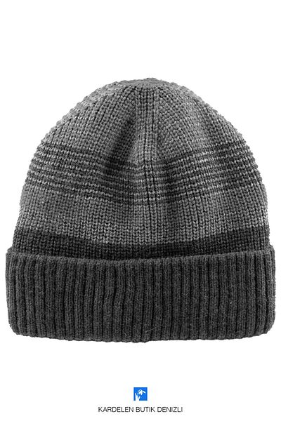 Kardelen Butik Denizli Warm Winter, Fleece-lined Knitted Beanie with Miflon inside