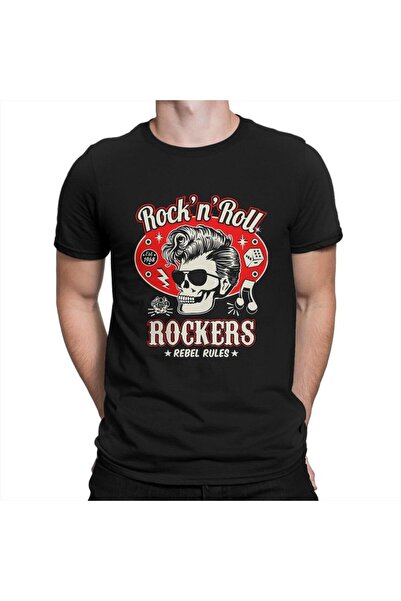Vordevia Rockabilly rok i rol hip hop muška majica