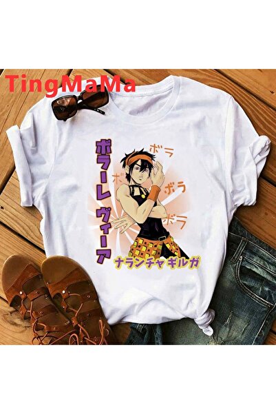 Vordevia Tricou Jojo Bizarre Adventure Stone Ocean Mod108