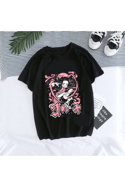 Vordevia Unisex Demon Slayer T-shirt Model4422