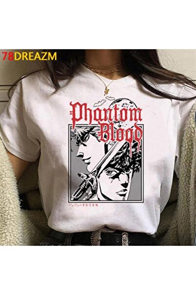 Vordevia Japanska anime serija Jojo Bizarre Adventure T-shirt Model467