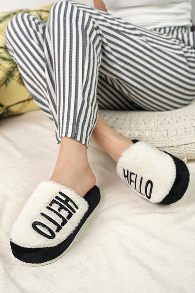 Moda Frato Modafrato OTHELLO Γυναικείες Παντόφλες Εσωτερικού Χώρου Χειμερινές Μάλλινες Παντόφλες