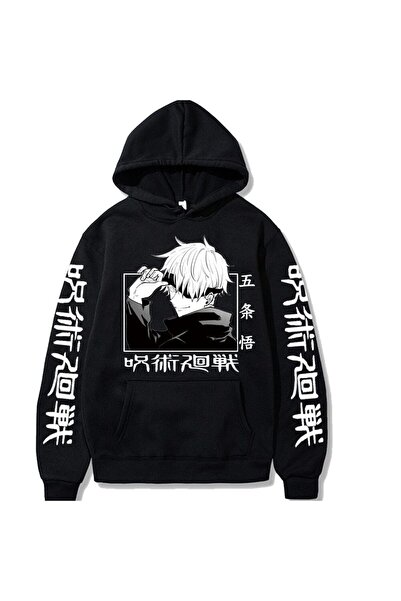 Vordevia Jujutsu Kaisen Gojo Satoru Štampano Hoodie Model461