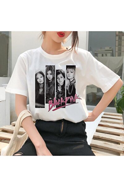 Vordevia Tricou Blackpink LISA JISOO JENNIE ROSE