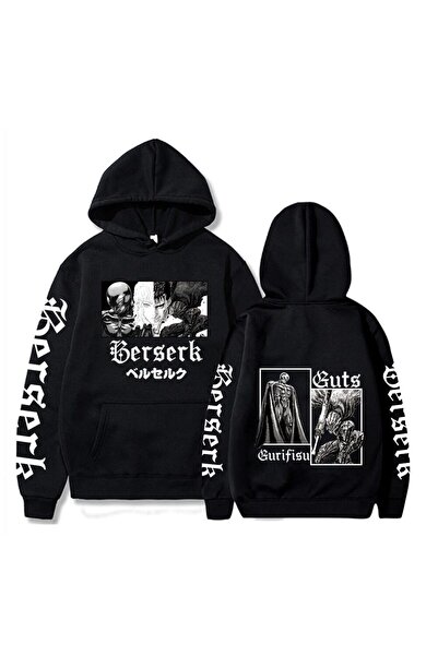 Vordevia Unisex majica sa kapuljačom za muškarce Berserk Guts Pattern Mod345